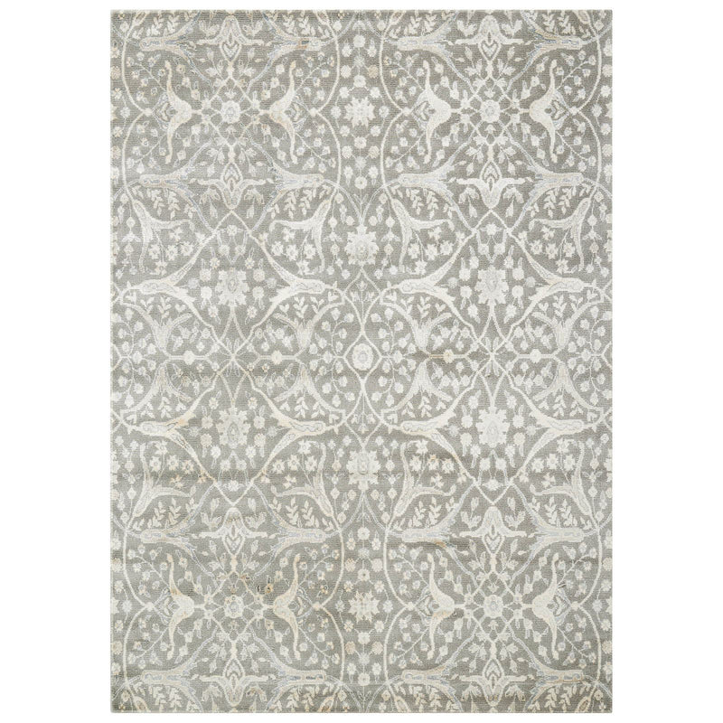 Nourison Luminance Rugs LUM08 in Steel