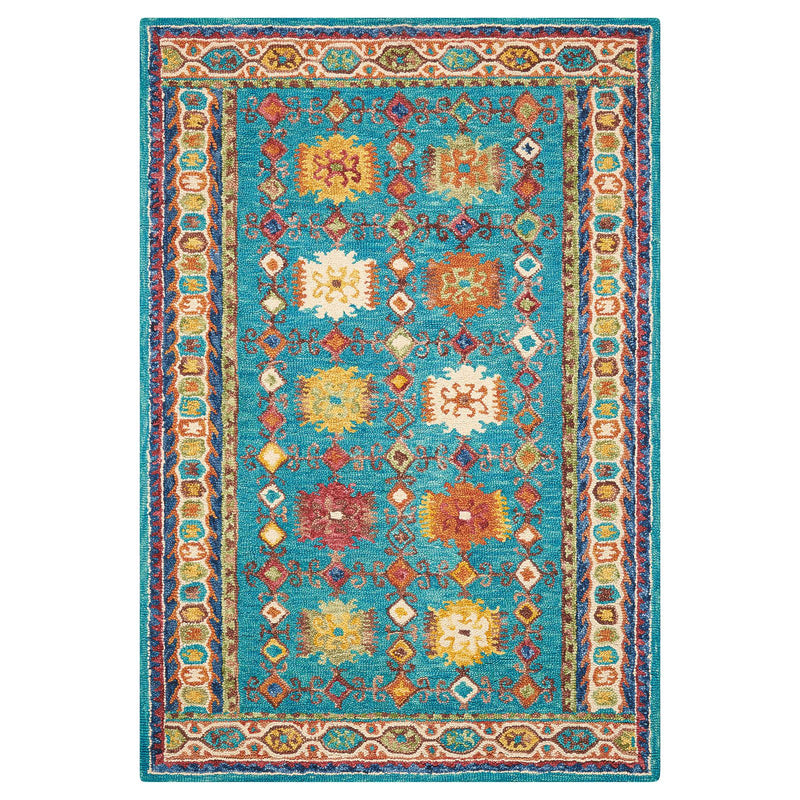 Vibrant Rugs VIB09 in Teal by Nourison