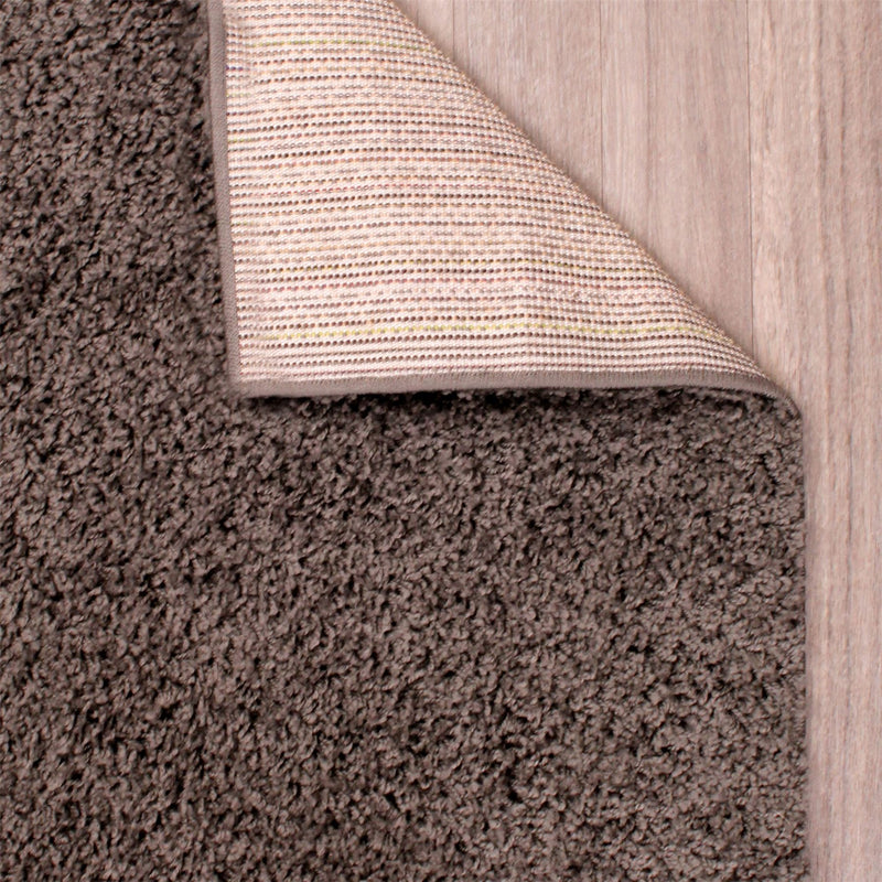 Retro Plain Shaggy Runner in Charcoal