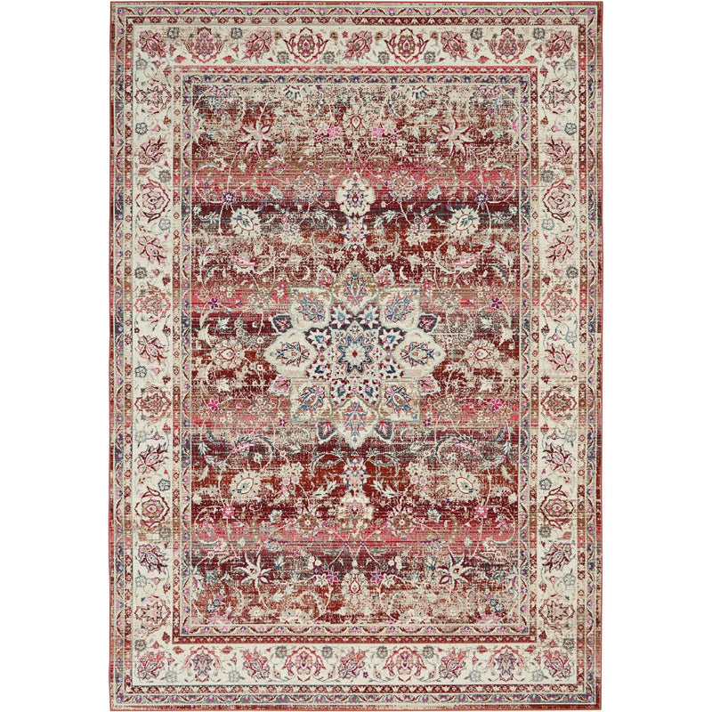 Vintage Kashan Rugs VKA01 by Nourison in Red