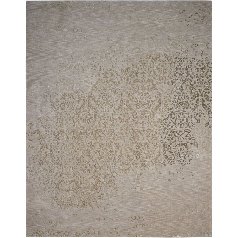 Opaline Rugs OPA08 by Nourison in Silver