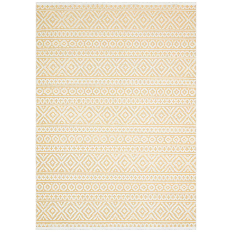 Jazz Jaz06 Indoor Outdoor Rugs in Amber Yellow