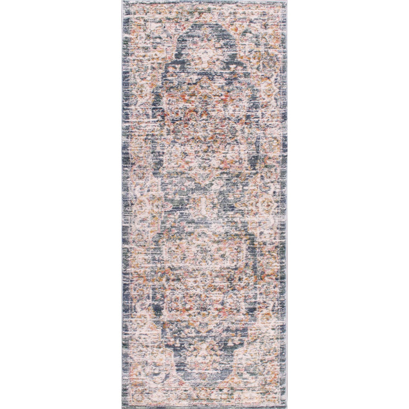 Nova 9207 Traditional Runner Rugs in Blue