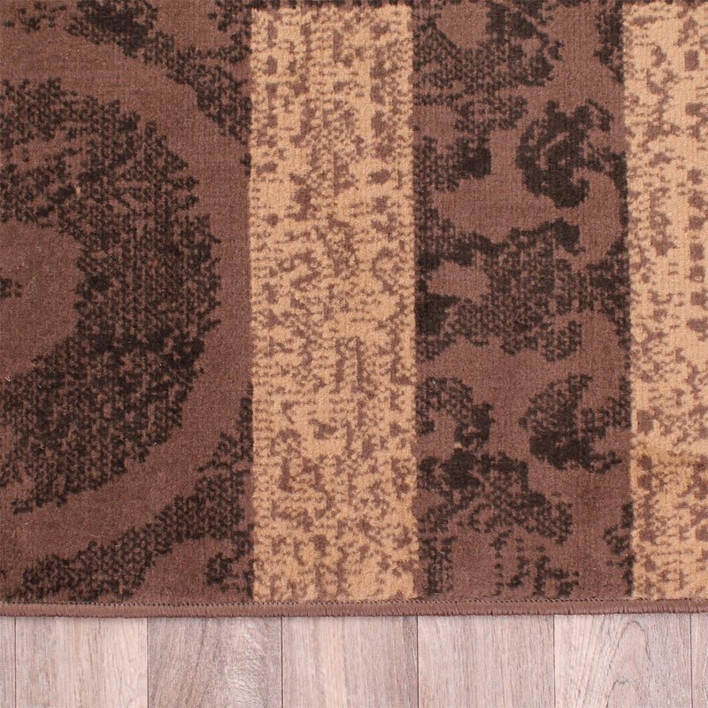 Patch Block Rugs in Chocolate by Rugstyle