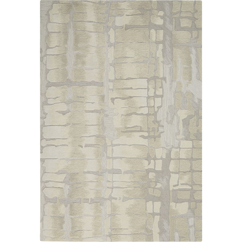 Symmetry Rugs SMM04 by Nourison in Ivory beige