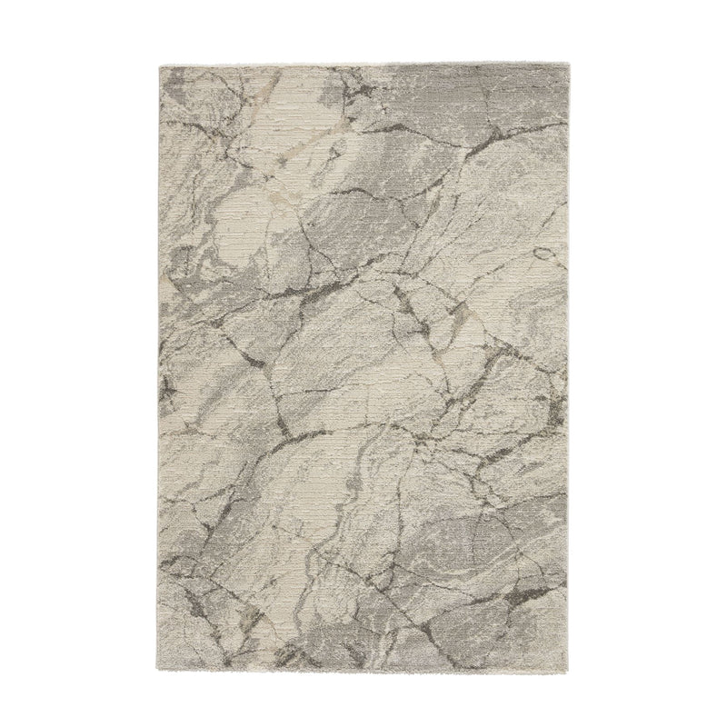 Geneva 1614 Berber Textured Abstract Rugs in Silver Grey