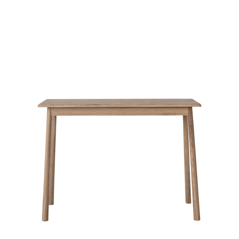 Freya Scandi Console Table in Light Oak Wood