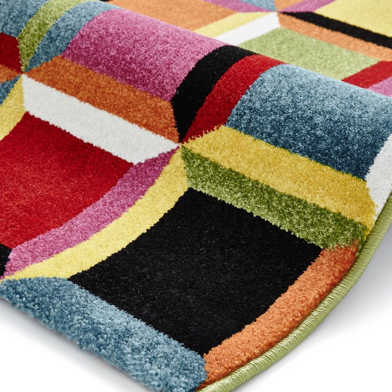 Sunrise Multi-coloured Rugs M381A