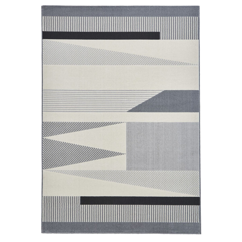 Vancouver 18488 Rugs in Grey Black