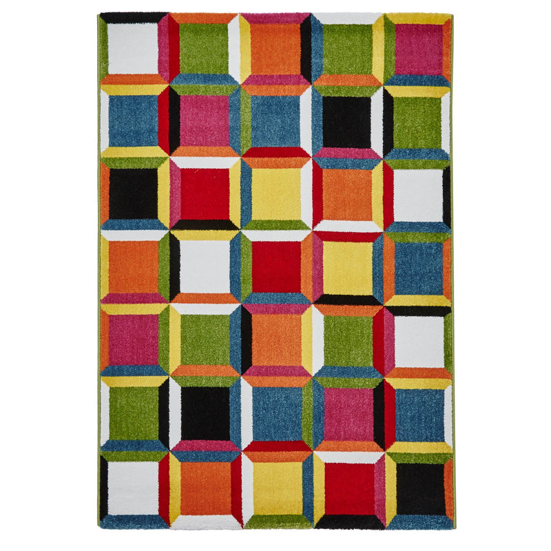 Sunrise Multi-coloured Rugs M381A