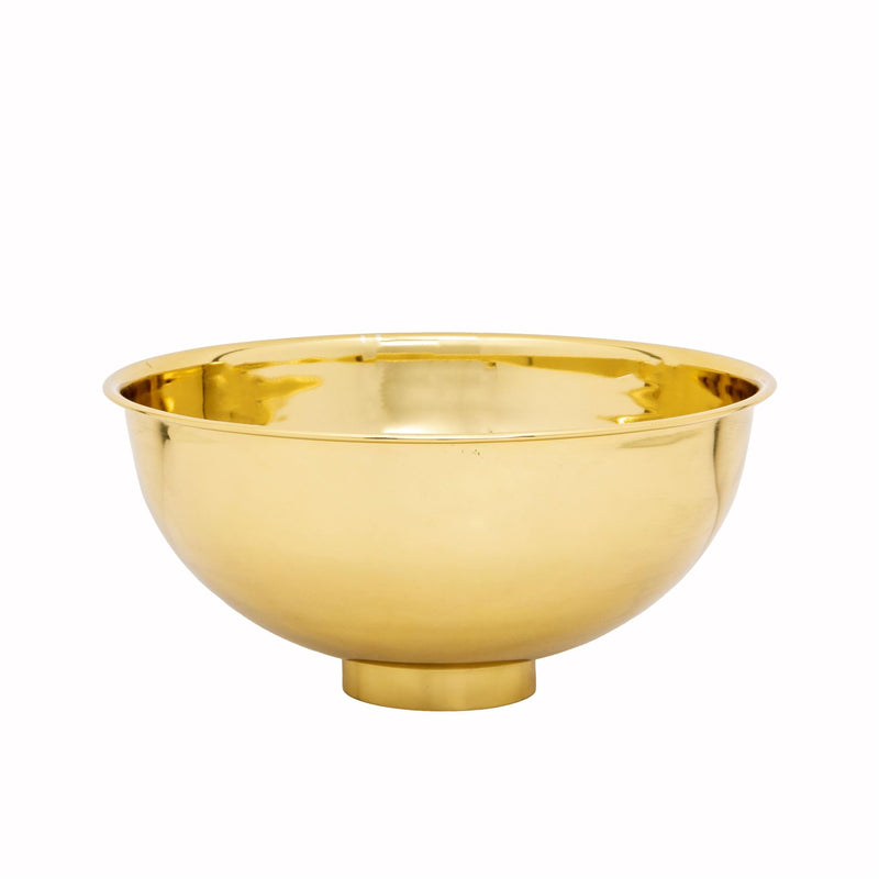 Sophie Gold Plated Mirror Polished Bowl