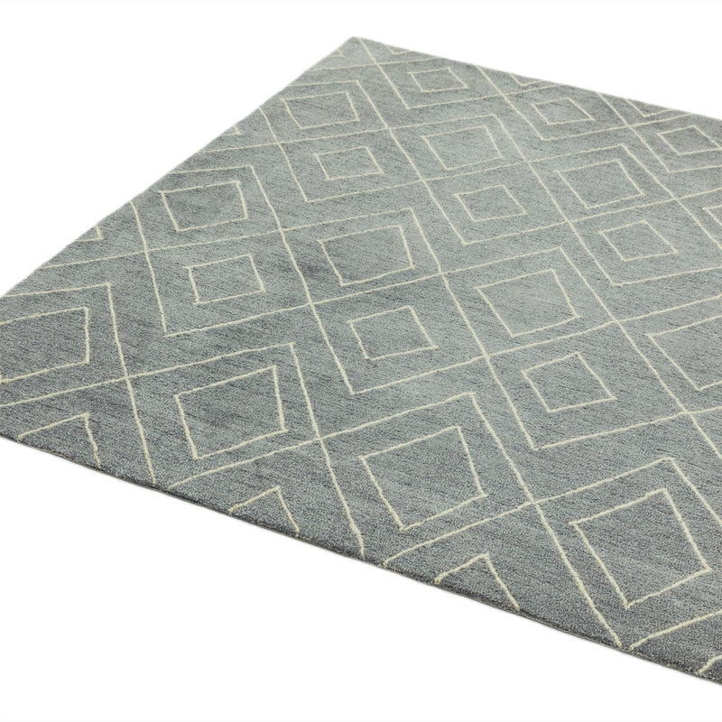 Nomad NM04 Rugs in Silver