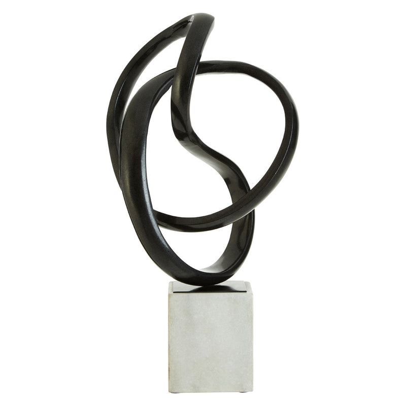 Black Knot Sculpture