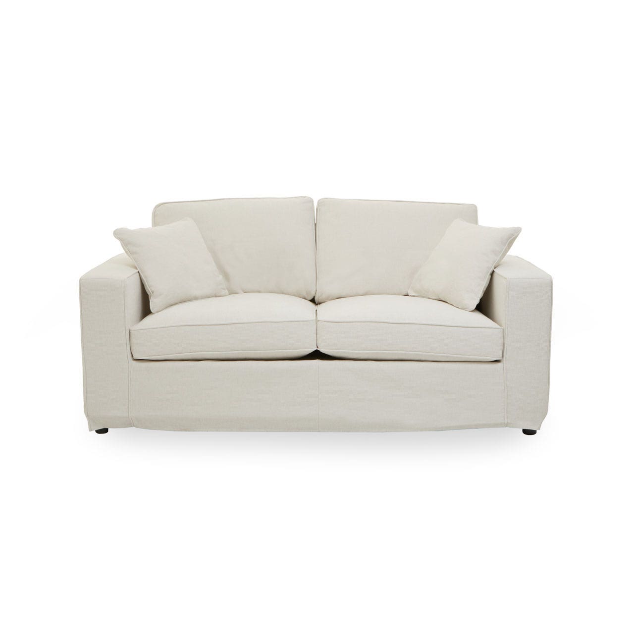 Cream Upholstered Sofa – Shabby.co.uk