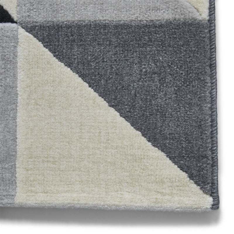 Vancouver 18214 Rugs in Grey Black