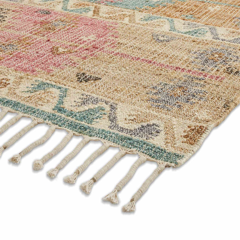 Bazaar 23430 Jute Aztec Rugs in Multi