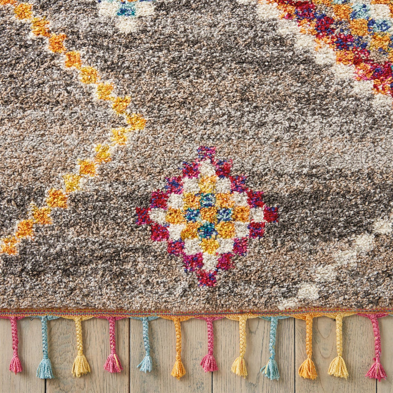 Nomad Rugs NMD05 by Nourison in Grey