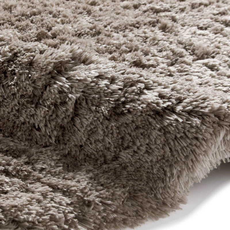 Polar PL95 Plain Shaggy Rugs in Grey