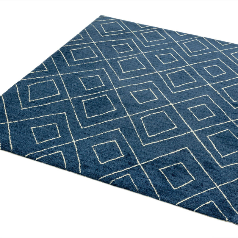 Nomad NM02 Rugs in Blue