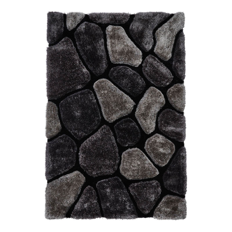 Noble House Rugs NH 5858 in Black Grey