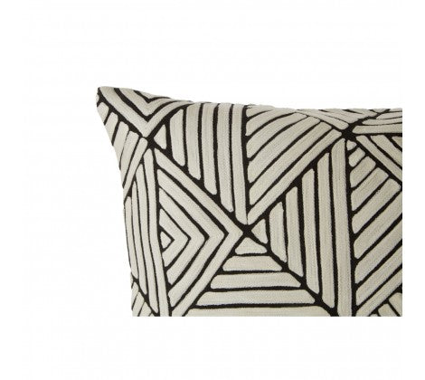 Geometric Diamond Cushion