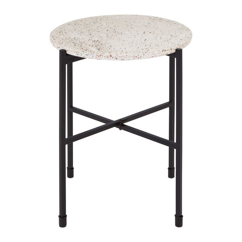 Terrazzo Round Side Table